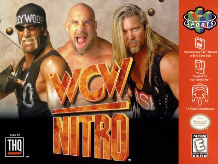 WCW NITRO  - N64 (W BOX & MANUAL) For Discount