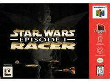 STAR WARS: EPISODE I RACER  - N64 (W BOX & MANUAL) Fashion