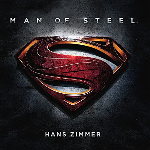 ORIGINAL MOTION PICTURE SOUNDTRACK - MAN OF STEEL (SILVER & BLACK MARBLED) (VINYL) on Sale