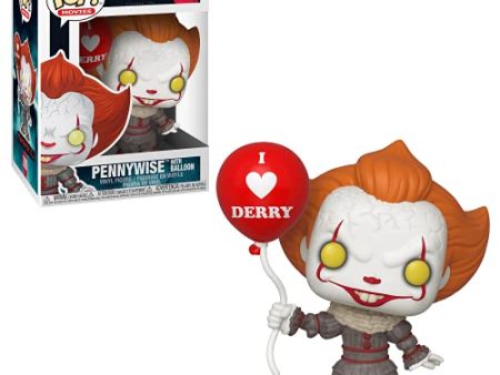 IT: PENNYWISE WITH BALLOON #780 - FUNKO POP! Discount